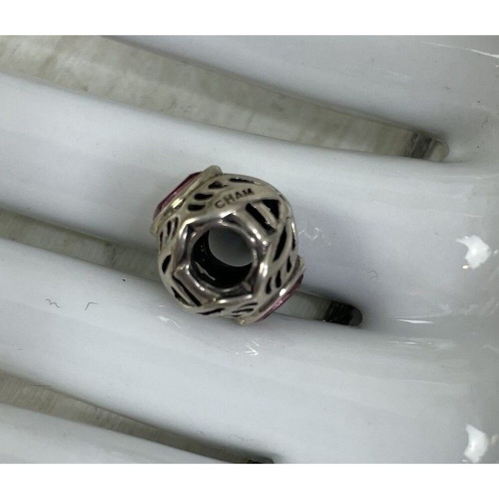 CHAMILIA Sterling Silver October Celebration Birthstone Swarovski Bead Charm - Picture 3 of 4